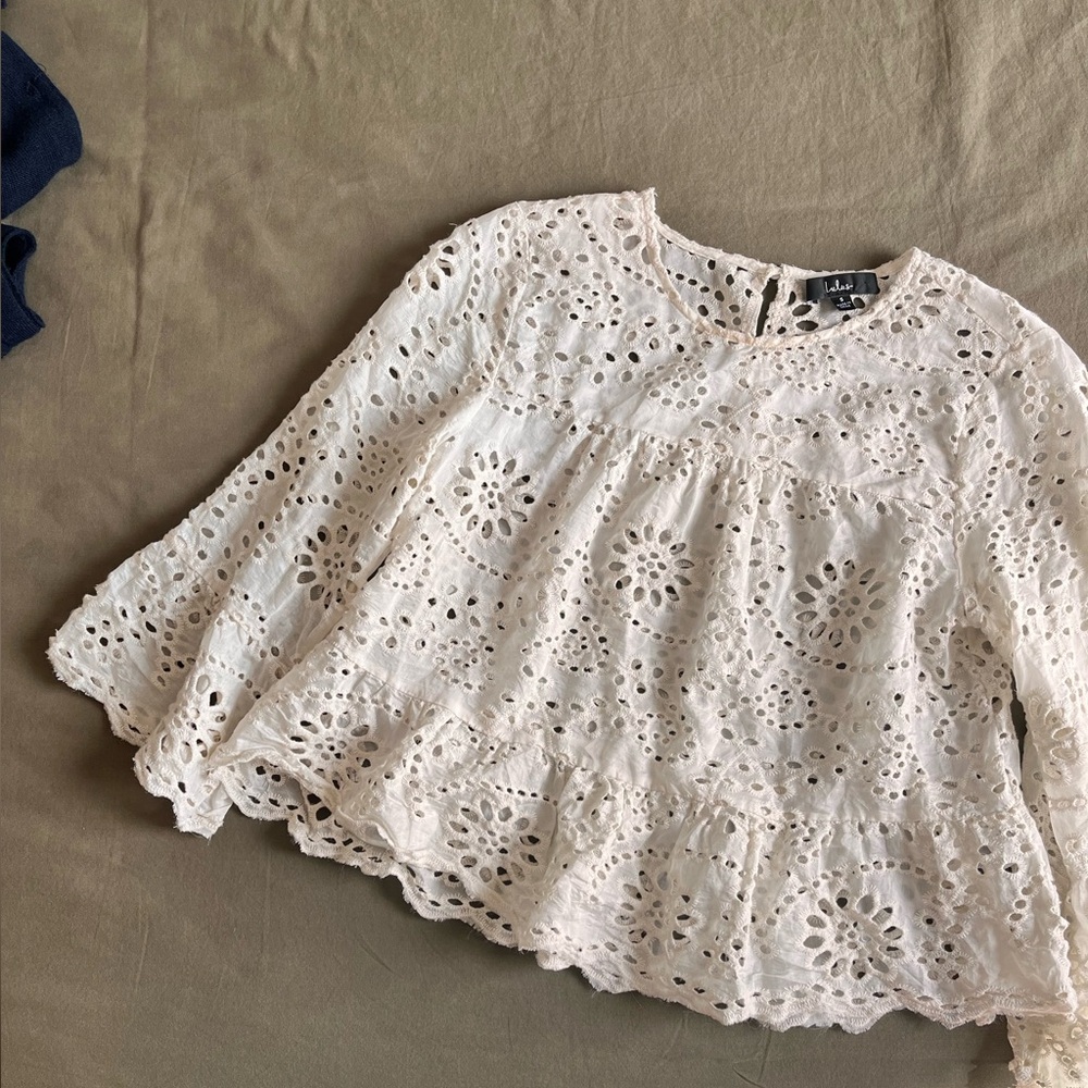 Lulus White Blouse